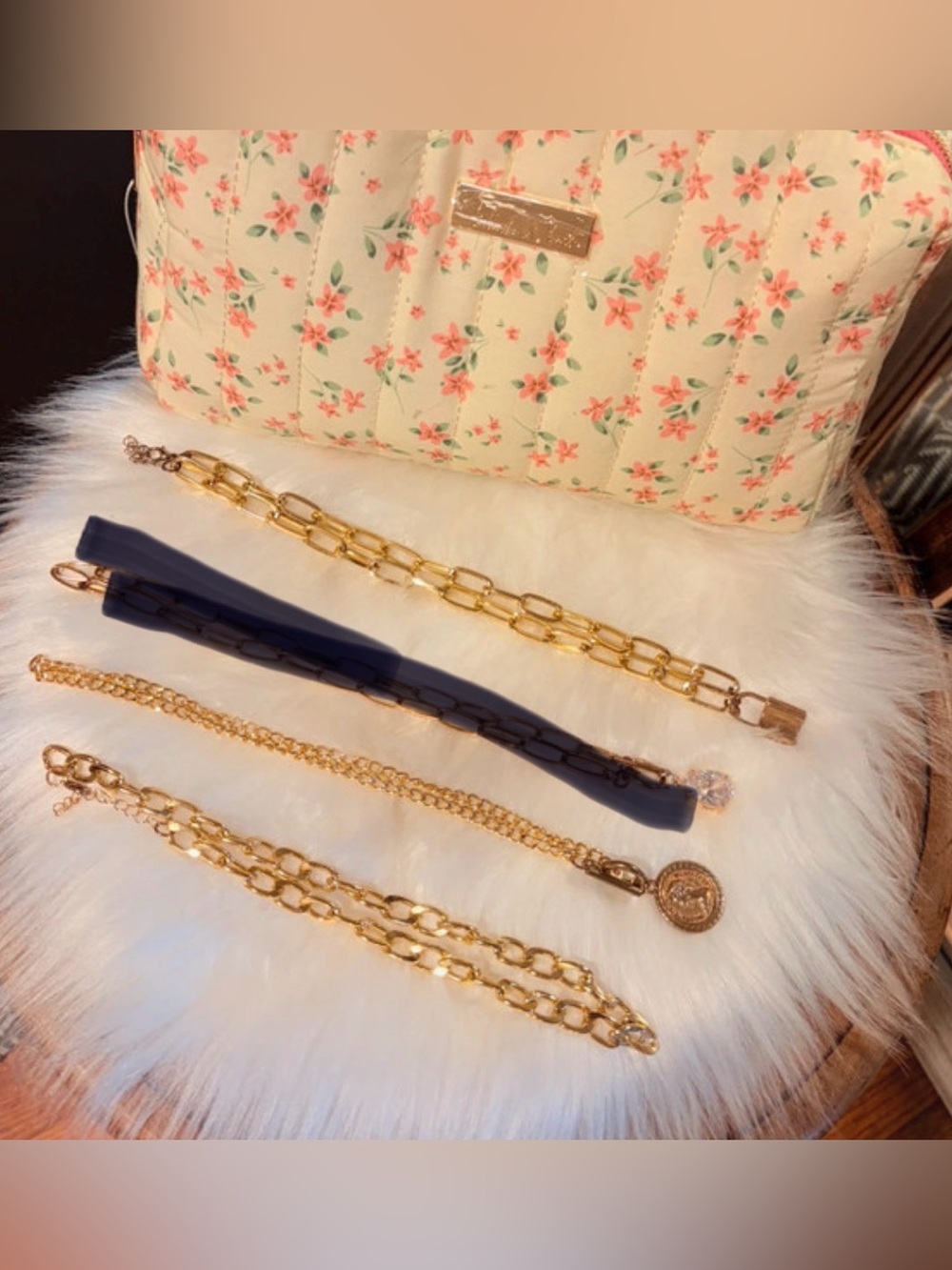 3 Tiered Layered Gold Necklaces